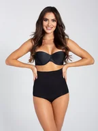 Majtki damskie - Damskie majtki wyszczuplające z wysokim stanem, czarne Gatta - miniaturka - grafika 1