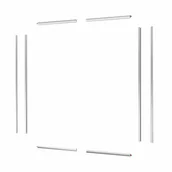 Akcesoria do armatury i ceramiki - Profile kabiny prysznicowej chrom Easy 70 x 70 X 190 Sensea - miniaturka - grafika 1