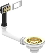 Syfony - Odpływ ALVEUS MONARCH GOLD 1 x 3,5'' (fi 114) manual z przelewem (1144845) - miniaturka - grafika 1