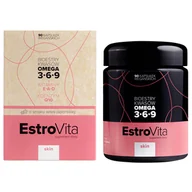 Włosy, skóra, paznokcie - EstroVita Skin Sakura, 90 kapsułek wegańskich KRÓTKA DATA - miniaturka - grafika 1
