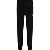 Spodnie i spodenki dla chłopców - EA7 Spodnie dresowe | Regular Fit - miniaturka - grafika 1