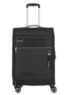Walizki - Walizka średnia poszerzana Travelite Miigo Trolley M - night black - miniaturka - grafika 1