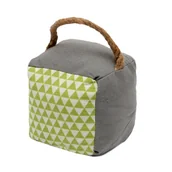 Akcesoria do drzwi - Odbojnik podłogowy do drzwi Luppoo wolnostojący 16 x 14 cm zielony - miniaturka - grafika 1