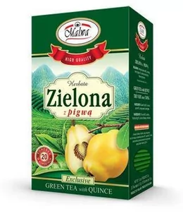 MALWA Herbata zielona + pigwa 20fix MALWA 34MALZIEPI - Herbata - miniaturka - grafika 1