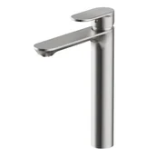 Baterie umywalkowe - Cersanit Crea bateria umywalkowa stojąca wysoka nikiel S951-335 S951-335 - miniaturka - grafika 1