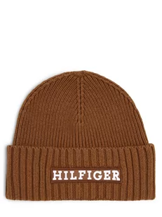 Tommy Hilfiger - Czapka męska, zielony|brązowy - Czapki męskie - miniaturka - grafika 1