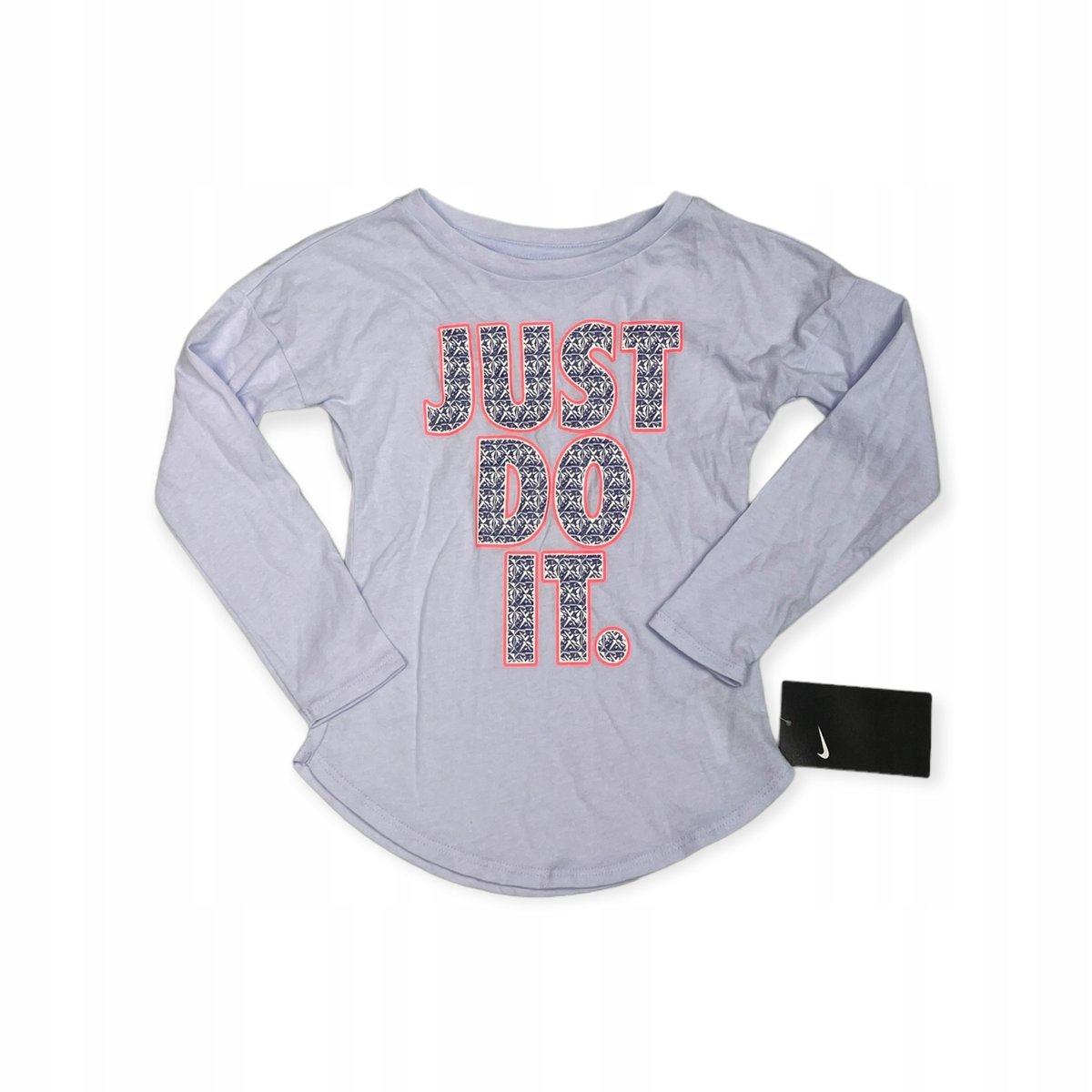 Bluzka dziewczynka długi rękaw NIKE 3/4 lata