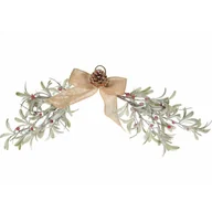 Ozdoby bożonarodzeniowe - Gałązka świąteczna czerwone jagody - miniaturka - grafika 1