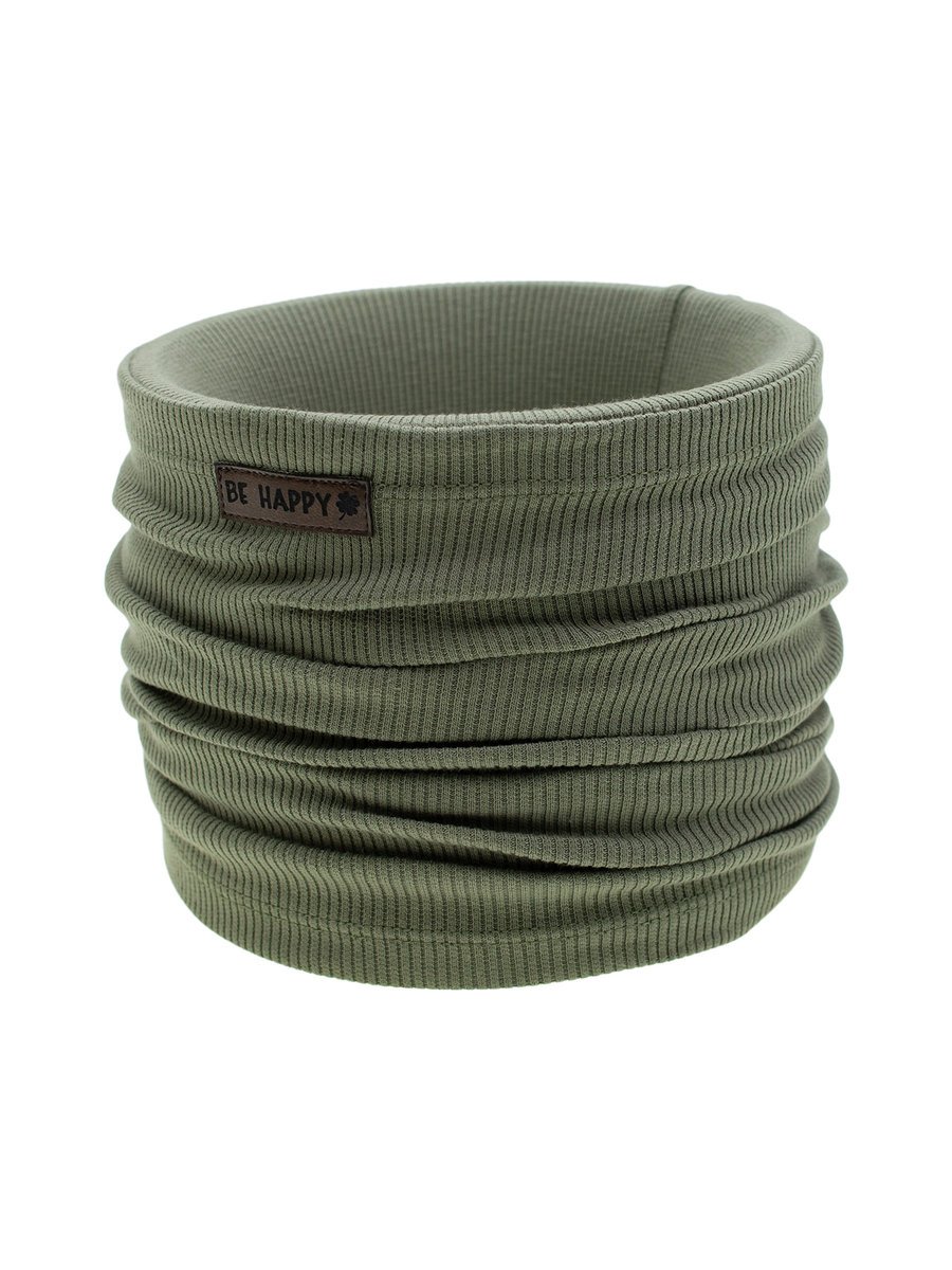 Chłopięcy komin dresowy khaki Nicol