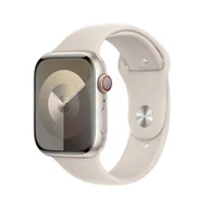 Akcesoria do smartwatchy - Pasek wymienny Apple 45mm hvězdně bílý sportovní  - S/M (MT3H3ZM/A) - miniaturka - grafika 1