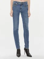 Spodnie damskie - Just Cavalli Jeansy 75PAB5K0 Niebieski Skinny Fit - miniaturka - grafika 1