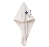 Ściereczki, gąbki, czyściki - Superchłonny ręcznik do włosów, turban do włosów - beżowy - miniaturka - grafika 1