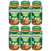 Dania dla dzieci - BoboVita Kluseczki z warzywami i indykiem po 12 miesiącu zestaw 6 x 250 g - miniaturka - grafika 1