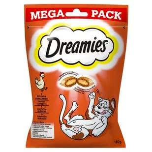 Dreamies z kurczakiem 180g - Suplementy i witaminy dla kotów - miniaturka - grafika 1