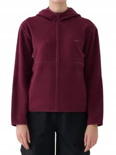 Damski polar 4F bluza polarowa FLEF355 60S burgund L - Bluzy damskie - miniaturka - grafika 1