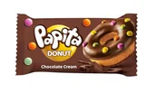Ciastka - Papita Donut o smaku czekoladowym 40 g - miniaturka - grafika 1
