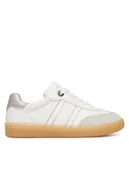 Buty dla dziewczynek - Tommy Hilfiger Sneakersy T3A9-34242-1269X025 M Biały - miniaturka - grafika 1