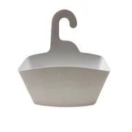 Akcesoria łazienkowe - EVG Koszyk zawieszany na baterię biały - miniaturka - grafika 1