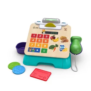 Hape, Baby Einstein, Magiczna dotykowa kasa fiskalna, zabawka interaktywna - Zabawki interaktywne dla dzieci - miniaturka - grafika 1