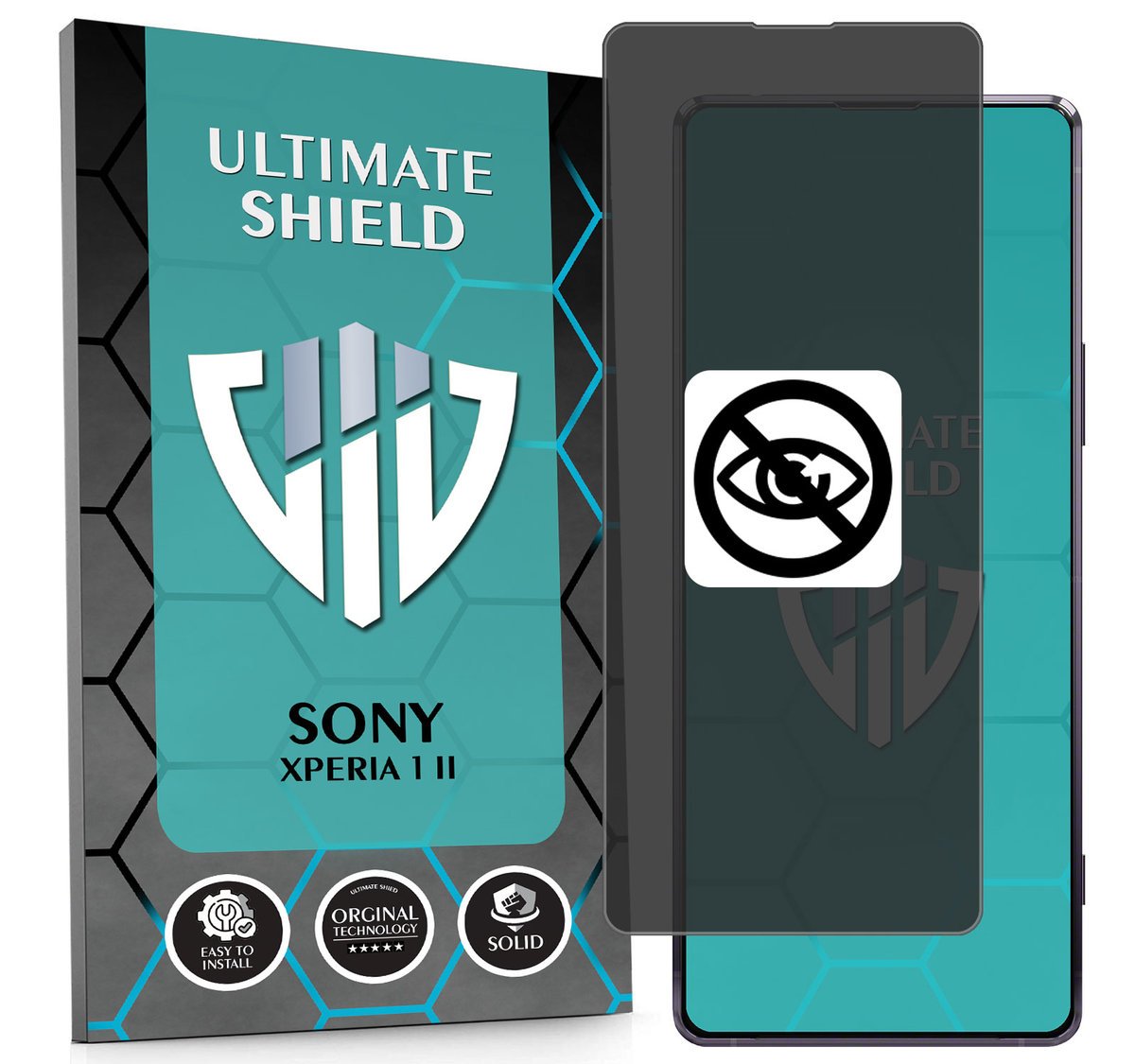 NAJLEPSZA FOLIA 5D ANTYSZPIEGOWSKA DO SONY XPERIA 1 II HYDROŻELOWA MATOWA