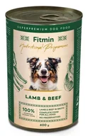Mokra karma dla psów - FITMIN Nutritional Programme Dog Beef with Lamb 400g - miniaturka - grafika 1