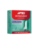 Apteczki i materiały opatrunkowe - APTEO Przylepiec jedwabny 5mx1,25cm, 1 sztuka - miniaturka - grafika 1