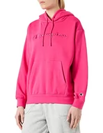 Bluzy damskie - Champion Damska bluza z kapturem Rochester 1919, z logo, fuksja (Fpl), XL, fuksja (Fpl), XL - miniaturka - grafika 1