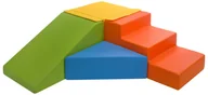 Leżaczki i huśtawki - Komplet 4 dużych klocków EPS+PE do zabawy,żłobków,przedszkoli, dziecko (żółty, zielony, niebieski, pomarańczowy) - miniaturka - grafika 1
