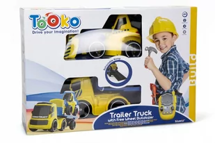 Silverlit Trailer truck with free wheel 1Y41O6 1Y41O6 SAM SAM - Zabawki zdalnie sterowane - miniaturka - grafika 1