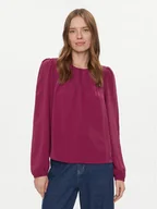 Bluzki damskie - Vero Moda Bluzka 10302546 Fioletowy Regular Fit - miniaturka - grafika 1