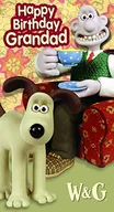 Kartki okolicznościowe i zaproszenia - Kartka urodzinowa dziadka, kartka urodzinowa Wallace And Gromit Grandada, kartka urodzinowa dziadka Wallace And Gromit, kartka urodzinowa dziadek - miniaturka - grafika 1