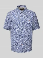 Koszule męskie - Koszula casualowa o kroju slim fit z wyhaftowanym logo - miniaturka - grafika 1