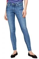 Spodnie damskie - Spodnie damskie Pepe Jeans Pixie jeansowe skinny-W25 - miniaturka - grafika 1