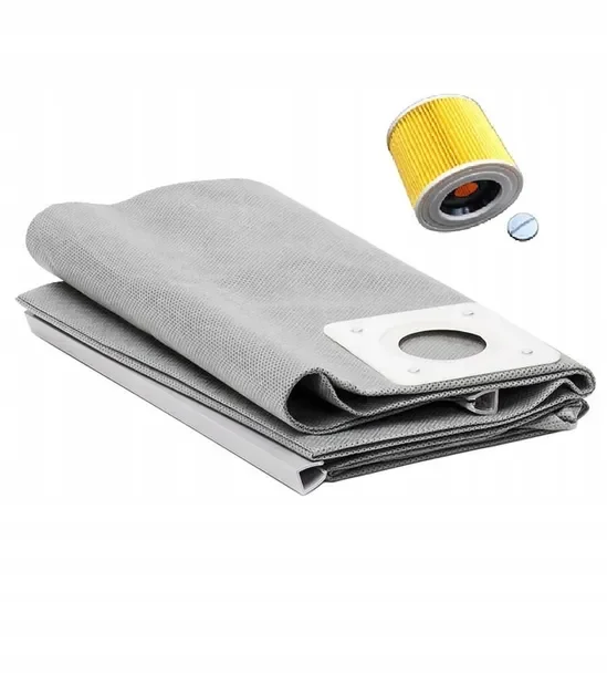 FILTR+Worek ORYG wielokrotnego użytku KARCHER WD 3