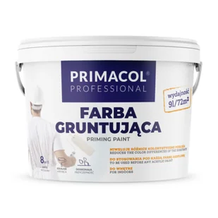Primacol Farba gruntująca 9 l Professional - Farby do metalu - miniaturka - grafika 1