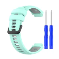 Akcesoria do pulsometrów i zegarków sportowych - SILIKONOWY PASEK DO GARMIN FORERUNNER 220/230/235/620/630/735XT - miniaturka - grafika 1