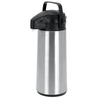 Termosy - Termos z wkładem szklanym EH EXCELLENT HOUSEWARE, stal nierdzewna, 1, 9 l - miniaturka - grafika 1