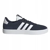 Buty sportowe męskie - Buty męskie trampki sportowe adidas VL Court ID6275 granatowe 42 2/3 - miniaturka - grafika 1