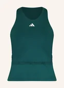 Bluzki damskie - Adidas Tank Top Tennis Climacool gruen - adidas - miniaturka - grafika 1