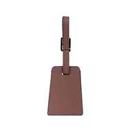 Etui na dokumenty i karty - HEXAGONA Dandy, Damska zawieszka bagażowa Hexagona Paris dla mężczyzn Kolekcja Dandy brązowa z wysokiej jakości ziarnistej skóry bydlęcej Noszona bez etui Uchwyt na etykiety, brązowy, L: 6,5 x wys.: - miniaturka - grafika 1