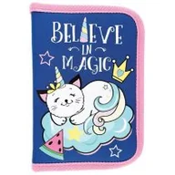 Piórniki - Piórnik dwuklapkowy bez wyposażenia CATICORN - miniaturka - grafika 1