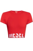 Koszulki i topy damskie - t-shirt donna diesel a14593 0hmau - sport cropped 42a - miniaturka - grafika 1