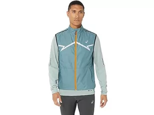 ASICS 2011C874-400 LITE-SHOW VEST Kurtka Mężczyźni FOGGY TEAL Rozmiar L - Kurtki męskie - miniaturka - grafika 1