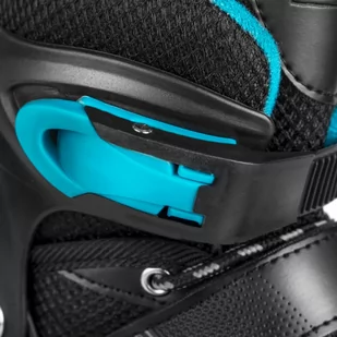 Łyżworolki wielofunkcyjne SPOKEY czarno niebieskie rozmiar 34-37 - Rolki - miniaturka - grafika 6