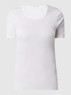 Koszulki i topy damskie - T-shirt z bawełny model ‘Cotton Seamless’ - miniaturka - grafika 1