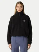 Bluzy damskie - The North Face Polar Yumiori NF0A8EV0 Czarny Relaxed Fit - miniaturka - grafika 1