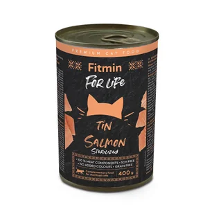 FITMIN For Life Cat Sterilzed Salmon 400g - Mokra karma dla kotów - miniaturka - grafika 1