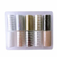 Ozdoby do paznokci - Folie transferowe 10 sztuk po 100 cm XKZ-22-03 - miniaturka - grafika 1