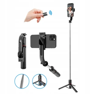 Kijek Do Selfie Stick Tripod Statyw z Pilotem do robienia selfi - Selfie stick - miniaturka - grafika 1