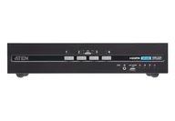 Przełączniki KVM - ATEN CS1144H4C przełącznik KVM Czarny CS1144H4C-AT-G - miniaturka - grafika 1